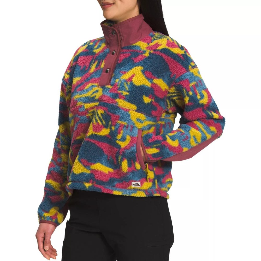 NWT The North Face Women's Cragmont 1/4 Snap Fleece Pullover - Picture 3 of 3